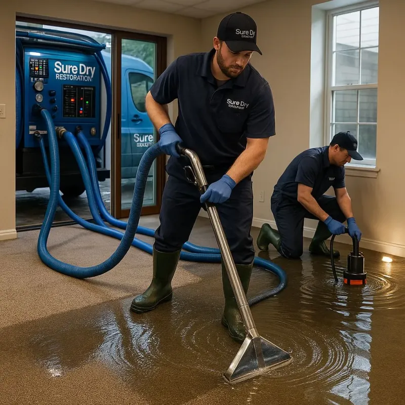 Water Extraction and Removal process in Collins, MS